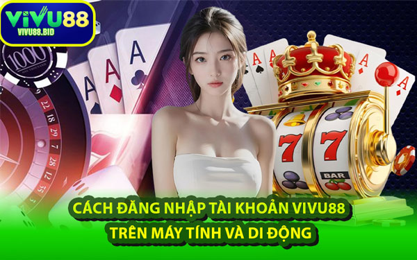Cách Đăng Nhập Tài Khoản VIVU88 Trên Máy Tính Và Di Động