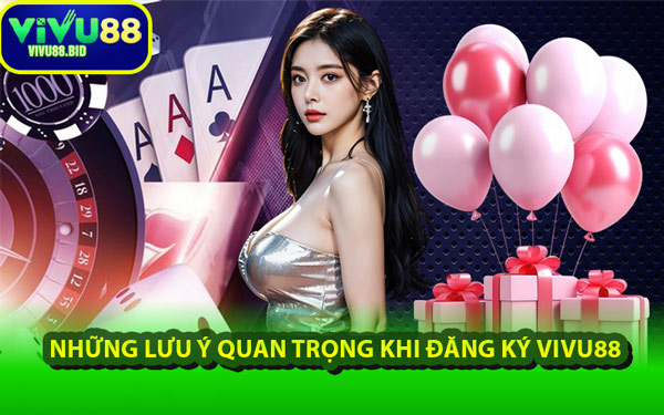 Những Lưu Ý Quan Trọng Khi Đăng Ký VIVU88